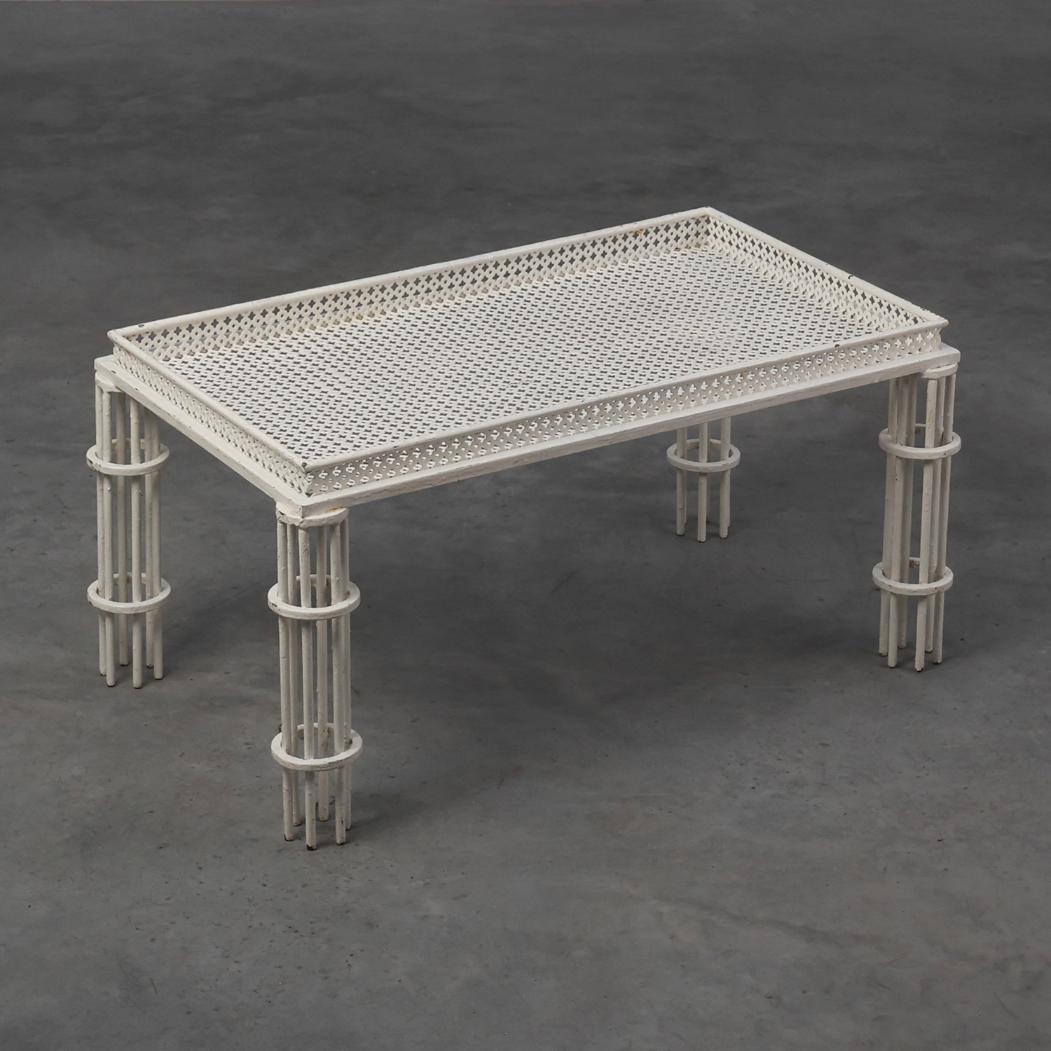 Mid-Century French Coffee Table by Mathieu Matégot, 1960-img